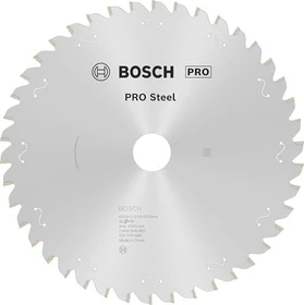 Bosch Professional PRO Steel Kreissägeblatt 42Z, 203x1.4x25.4mm, 1 Stück