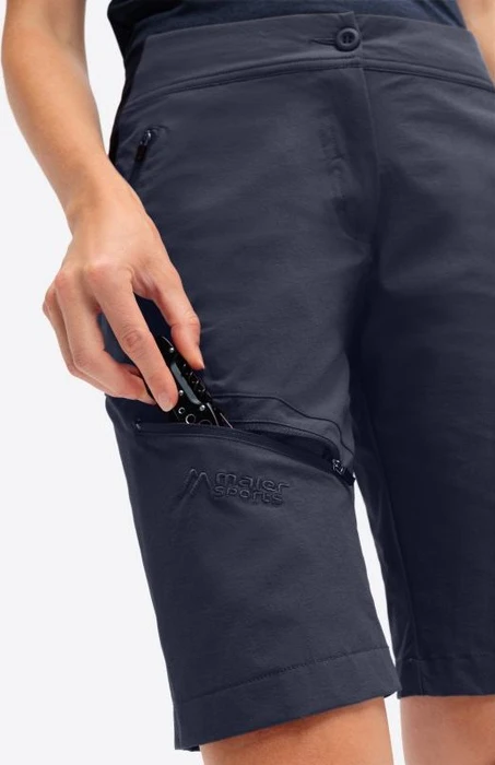 Maier Sports Inara Vario Hose kurz night sky (Damen)