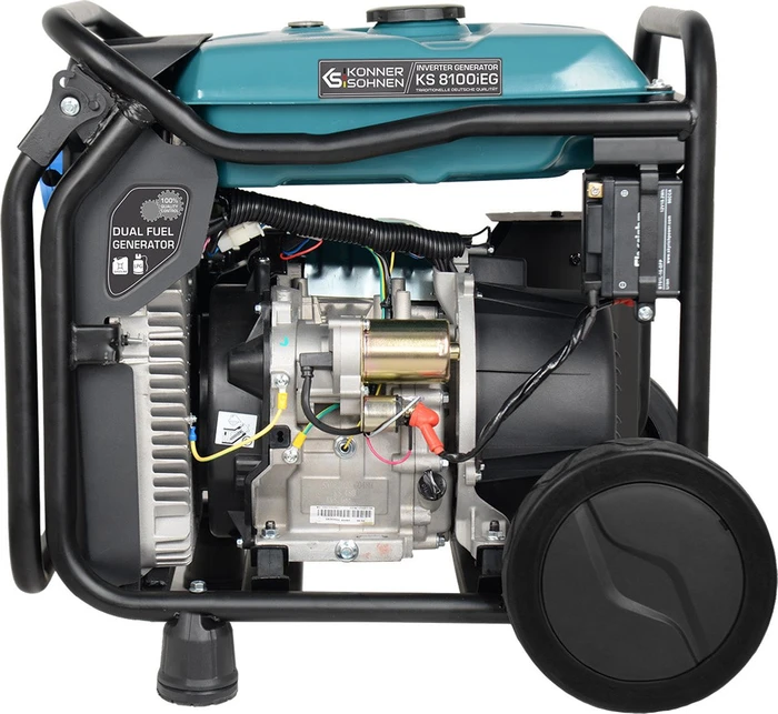 Könner & Söhnen KS 8100iEG Hybrid Flüssiggas/Benzin-Stromerzeuger