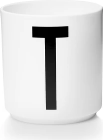 Design Letters Persönlicher Porzellanbecher A-Z Buchstabe T 250ml