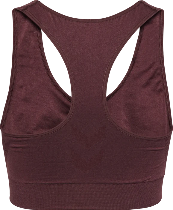 hummel Seamless Sports Top Funktionsshirt ärmellos fudge (Damen)