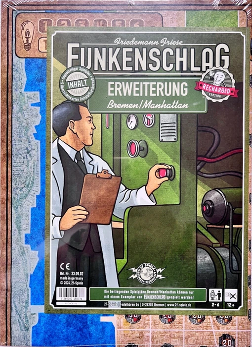 Funkenschlag - Bremen/Manhatten (Erweiterung)