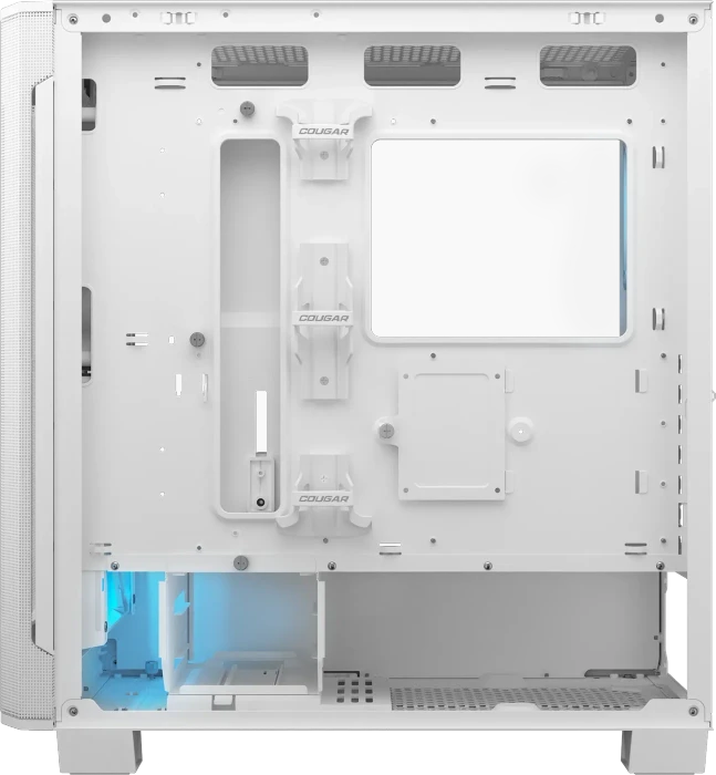 Cougar Airface Flo RGB, weiß, Glasfenster