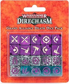 Games Workshop Warhammer Underworlds: Direchasm - Grand Alliance Death Würfelset