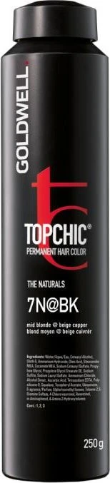 Goldwell Topchic @Elumenated Haarfarbe 7N BK mid blonde beige copper, 250ml