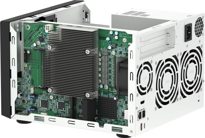 QNAP QuTS hero TVS-h674-i3-16G 16TB, 16GB RAM, 2x RJ-45 2.5GBase-T, 1x USB-C 3.1