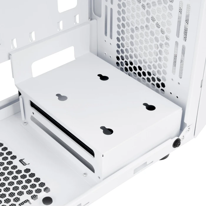 SilverStone Precision PS15, weiß, Glasfenster