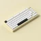 Akko MOD 007B HE, Cream White, LEDs RGB, hot-swap, Cream Yellow Magnetic, USB/Bluetooth, DE Vorschaubild