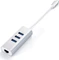 Satechi 2-in-1 silver USB-Hub, RJ-45, USB-C 3.0 [Stecker] Vorschaubild