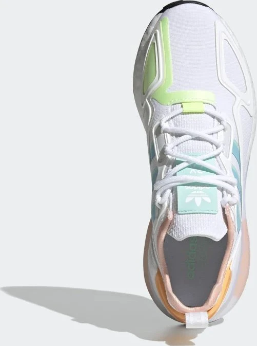 adidas ZX 2K Boost core white/hazy sky/glow pink (Damen)