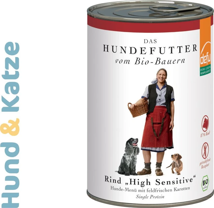 defu Sensitiv Rind Adult Hundefutter, 4.92kg (12x 410g)