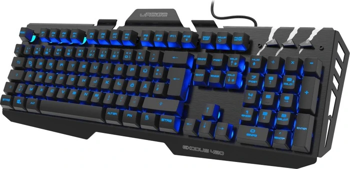 Hama uRage Exodus 420 Metal Gaming Tastatur, USB, DE