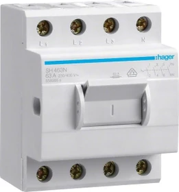 Hager Kompaktschalter 63A 4 Schließer 400V AC