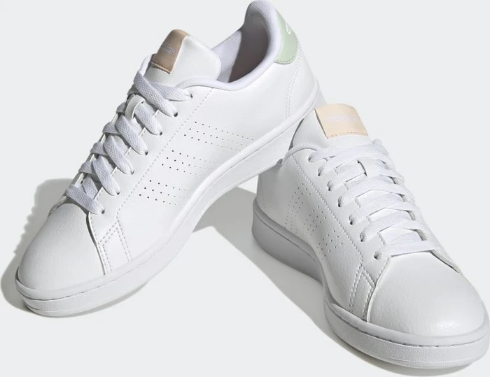 adidas Advantage cloud white/linen green