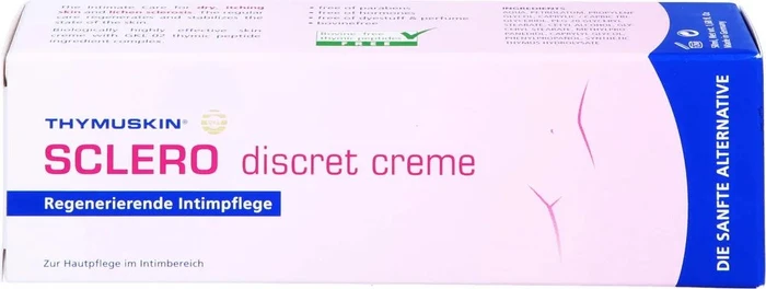 Vita-Cos-Med Klett-Loch Sclero Discret Thymuskin Intimpflege Creme, 50ml