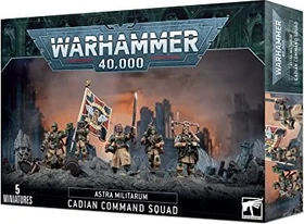 Games Workshop Warhammer 40.000 - Astra Militarum - Cadian Command Squad
