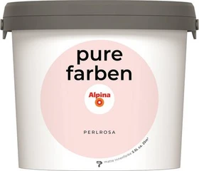 Alpina Farben Pure Farben Perlrosa innen rosa, 2.5l