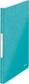 Leitz WOW Sichtbuch, A4, eisblau, inkl. 40 Klarsichthüllen