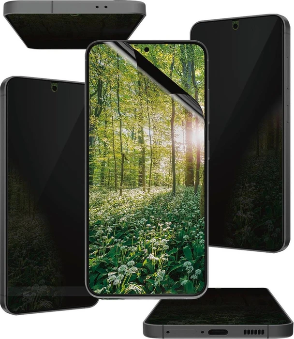 PanzerGlass Eco Matrix 4-way Privacy Screen Protector Ultra-Wide Fit für Samsung Galaxy S25