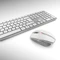 Cherry DW 9100 Slim weiß/silber, USB/Bluetooth, BE Vorschaubild