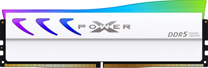 Silicon Power XPOWER Storm RGB white UDIMM 64GB Kit, DDR5-6000, CL38-38-38-78, X8