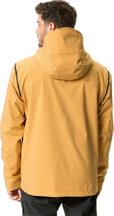 Vaude Yaras Warm Rain Fahrradjacke burnt yellow (Herren)