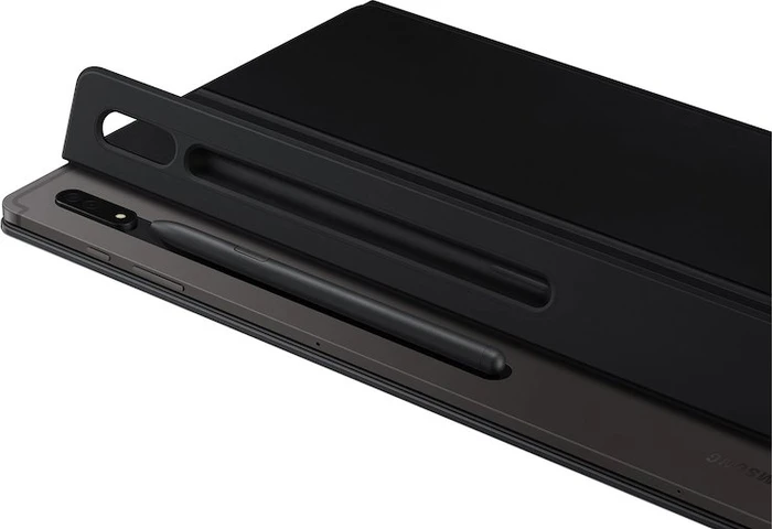 Samsung EF-DX900 Book Cover Keyboard für Galaxy Tab S8 Ultra, schwarz, DE