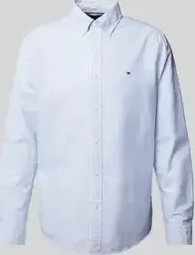 Tommy Hilfiger Regular Fit Oxford Stripes Hemd langarm shirt blue/white (Herren)