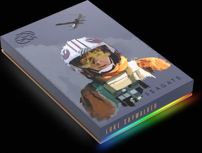 Seagate FireCuda Gaming HDD - Luke Skywalker Special Edition, 2TB, +Rescue, USB 3.0 Micro-B