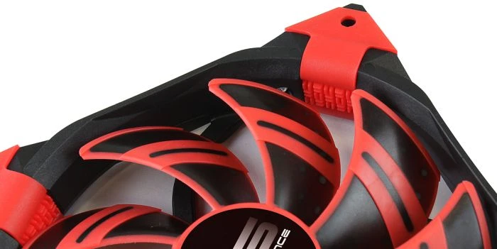 AeroCool Dead Silence Red Edition, 140mm
