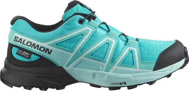 Salomon Speedcross Waterproof blue curacao/black/iced aqua (Junior)