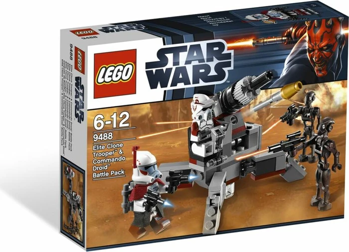 Clone Wars - Elite Clone Trooper & Commando Droid Battle Pack (9488)