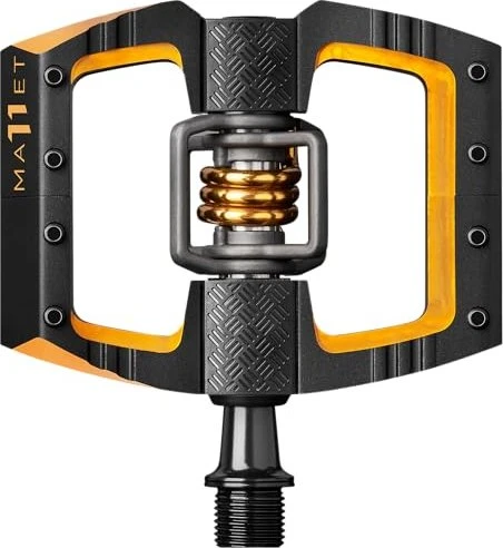 CrankBrothers Mallet DH 11 Kombipedale schwarz/gold