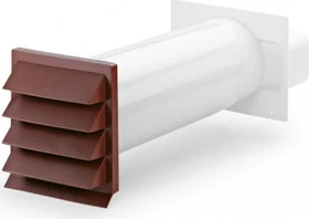 Naber K-Klima-R flow 150 Mauerkasten ziegelrot