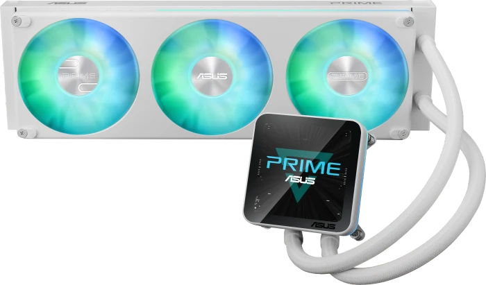 ASUS Prime LC II 360 ARGB LCD White Edition