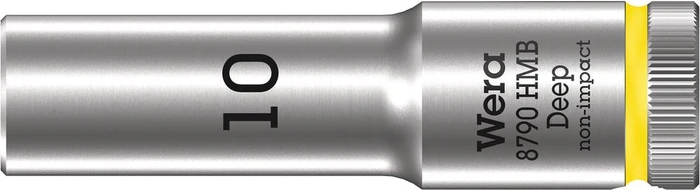 Wera 8790 HMB Deep Außensechskant Steckschlüssel 3/8", 10x64mm