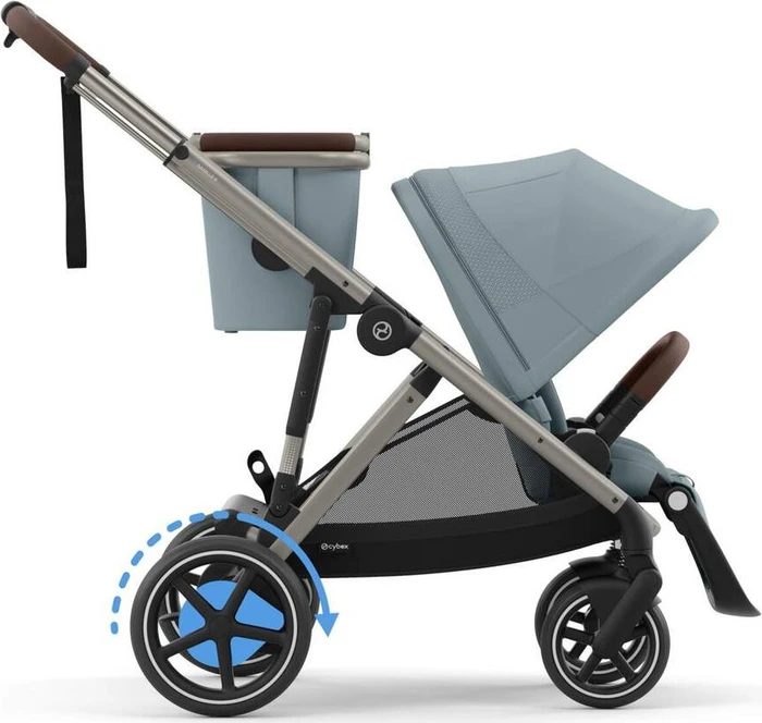 Cybex e-Gazelle S Taupe Frame stormy blue 2024