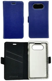 Emporia Book Case Leder für emporiaPURE LTE blau