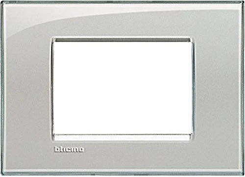 Bticino Livinglight Abdeckrahmen 1-fach, eisgrau