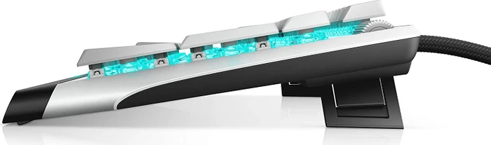 Dell Alienware AW510K Lunar Light, MX LOW PROFILE RGB RED, USB, US