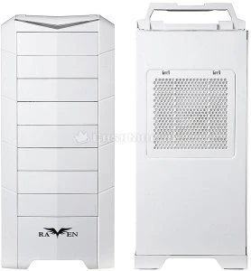 SilverStone Raven Evolution RV02-EW weiß, Acrylfenster