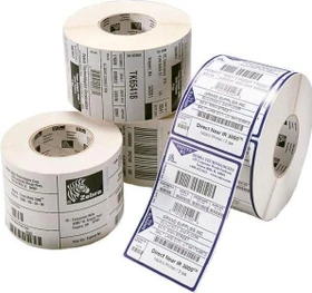 Zebra Thermoetiketten Z-Ultimate 3000T, 70x32mm, silber, hochglänzend, 8er-Pack (33920 Etiketten)