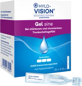 Hylo-Vision Gel Sine Augentropfen, 7ml (20x 0.35ml)