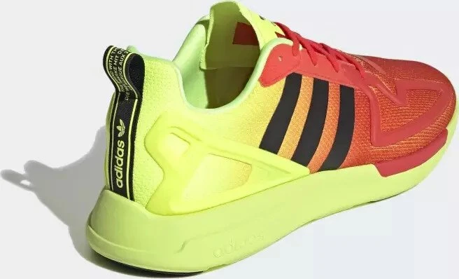 adidas ZX 2K Flux solar yellow/hi-res red/core black (Herren)