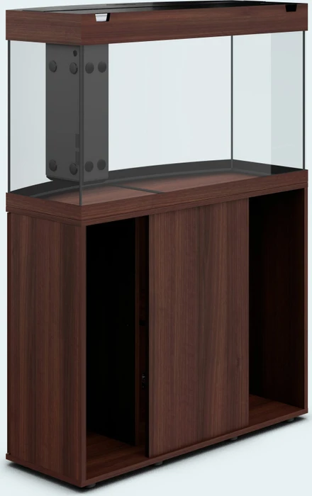 Juwel Vision 180 LED Aquarium-Set mit Unterschrank, dunkles Holz/dunkles Holz, 180l