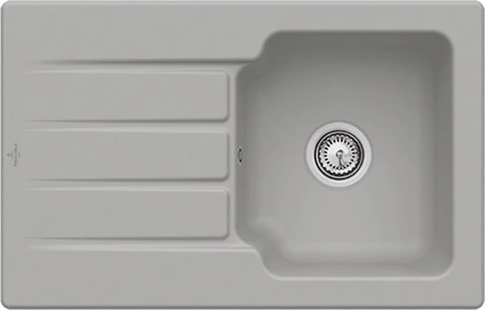 Villeroy & Boch Architectura 45 Einbau Becken reversibel fossil
