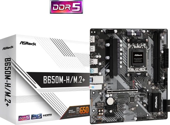 ASRock B650M-H/M.2+ (AMD AM5)