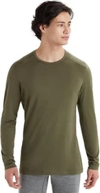 Icebreaker Merino 200 Oasis Crewe Funktionsshirt langarm loden (Herren)