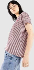Levi's The Perfect T-Shirt kurzarm anita stripe/zinfadel cotton (Damen)