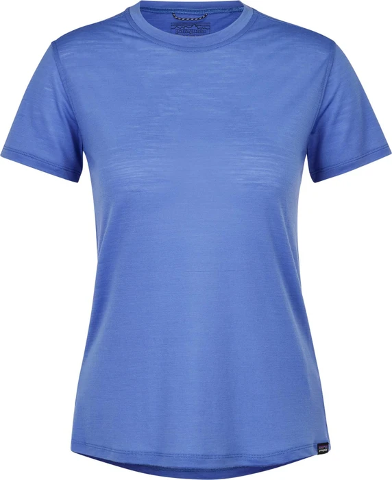 Patagonia Capilene Cool Merino Funktionsshirt kurzarm float blue (Damen)